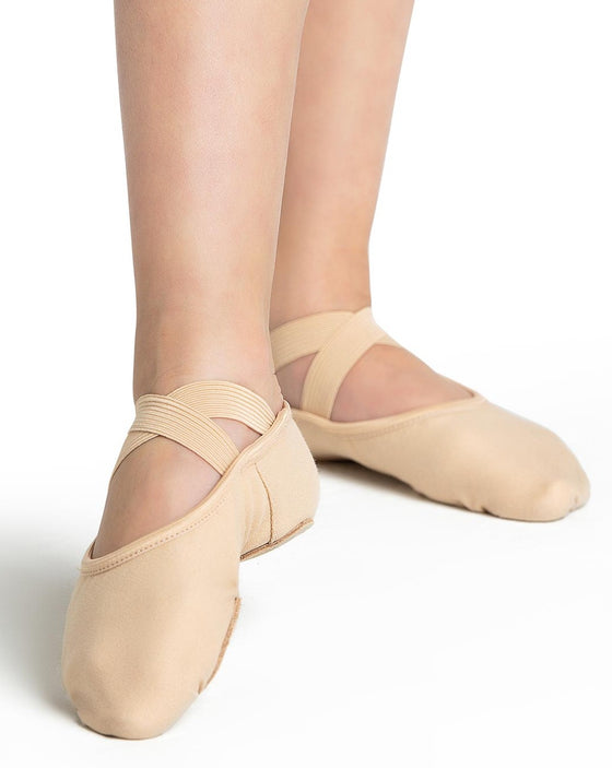 Adult Hanami Canvas Ballet Shoe in Nude